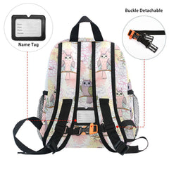 Cat Eagle Print Kids Toddler School Bag for 3-8 Years Old