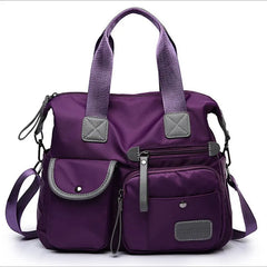 European Ladies Mommy Handbag Nylon Shoulder Portable Travel Messenger Bag
