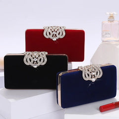 Crystal Evening Clutch Wedding Party Shoulder Bag Purse