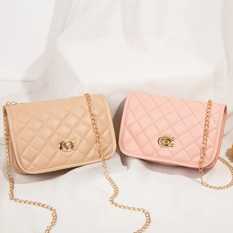 Embroidered Shoulder Bag Women Ladies Casual Bag Fresh and Sweet Retro Handbag
