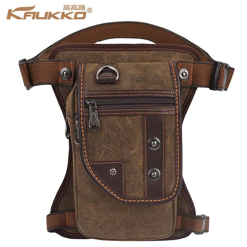 Canvas Waist Bag Tactical Chest Bag