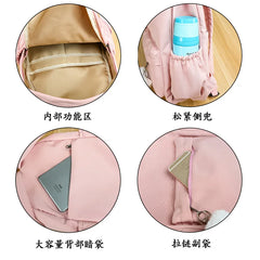 Women Rabbit Ears School Bag Teen Travel Backpack 4 Colors