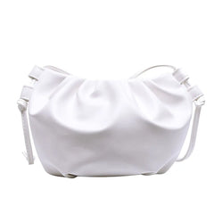 Pleated Shoulder Bags Casual Shopping Messenger Bags