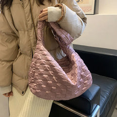 Winter Female Shoulder Bag High Capacity Tote Bag