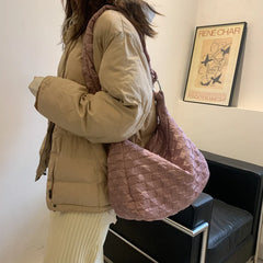 Winter Female Shoulder Bag High Capacity Tote Bag
