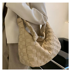 Winter Female Shoulder Bag High Capacity Tote Bag