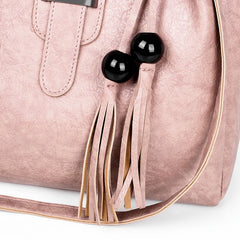 Retro Three-piece Pu Handbags Shoulder Bag Large Capacity Composite Bag