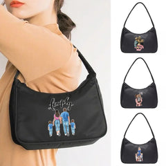Shoulder Bags Retro Casual Women Totes Mom Mini Underarm Shopping Bag Female Han
