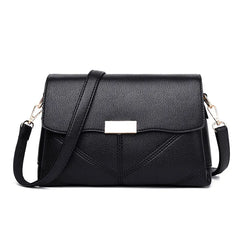 Women's Messenger Crossbody Bag Soft PU Leather Handbag Phone Purse