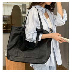 Summer Tote Handbag PU Leather Lady Shoulder Bags
