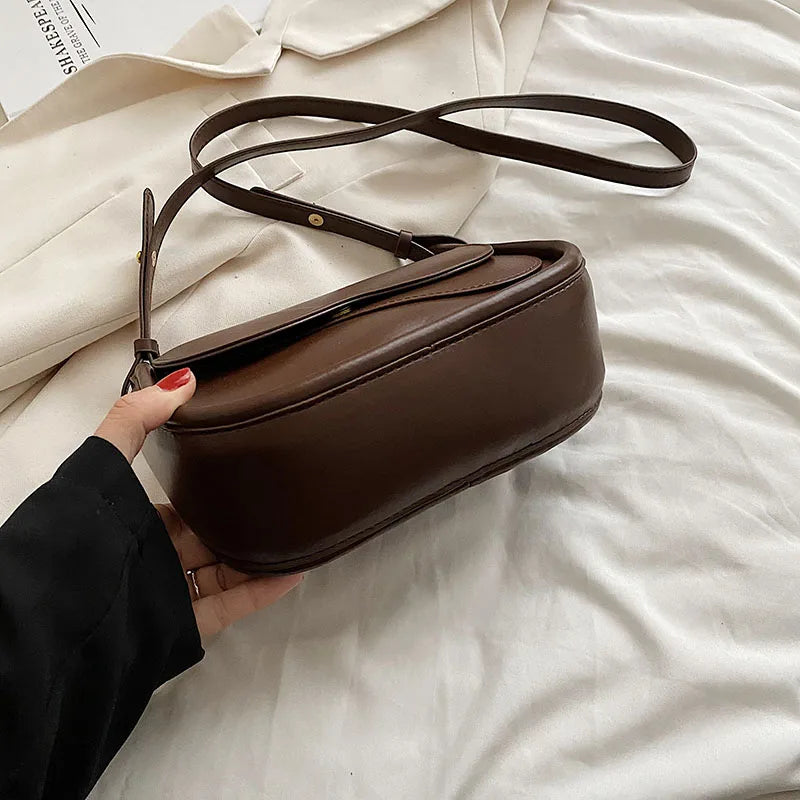 Women Shoulder Crossbody Bags PU Leather Big Space Large Capacity