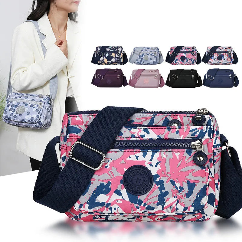 Waterproof Nylon Crossbody Bag Handbag