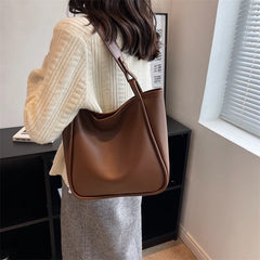 Fashionable Female Shoulder Bags Daily Casual Multi-function PU Leather
