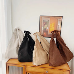 Faux Suede Handbag Casual Shoulder Bag Concealed Carry Large Capacity