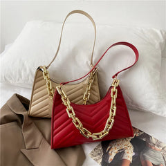 Women's Rhombus Chain Handbag Shoulder Bag Satchel