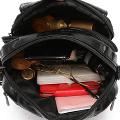 Small Leather Crossbody Handbag for Ladies