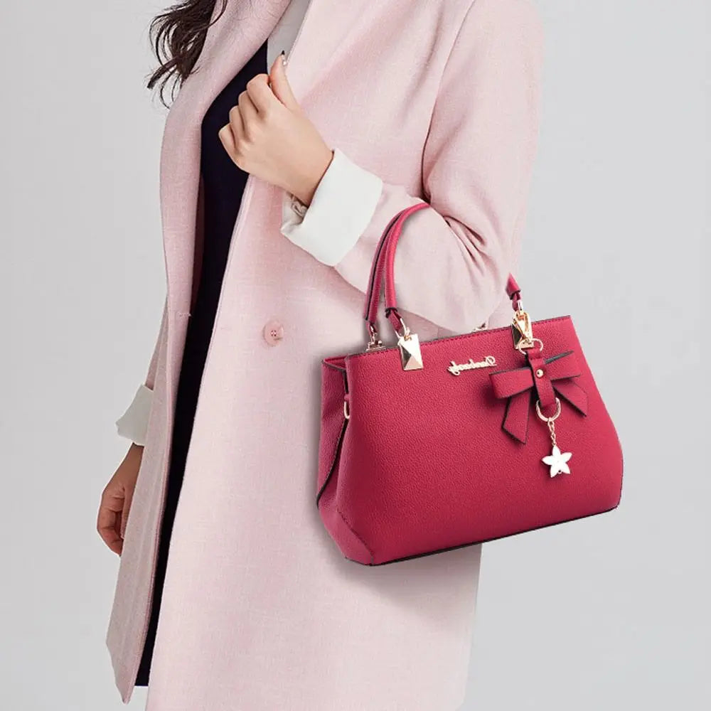 Vintage Soft Leather Shoulder Bag for Women
