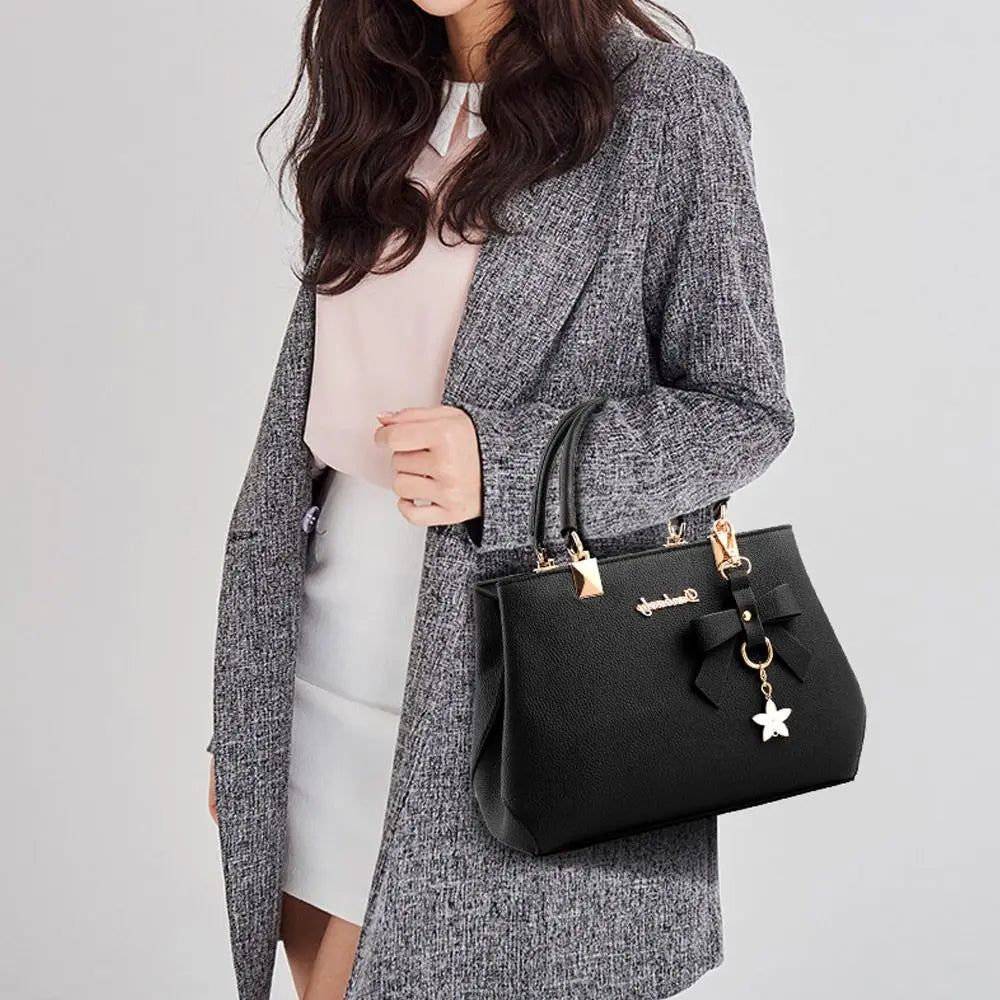 Vintage Soft Leather Shoulder Bag for Women