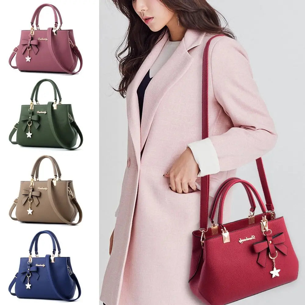 Vintage Soft Leather Shoulder Bag for Women