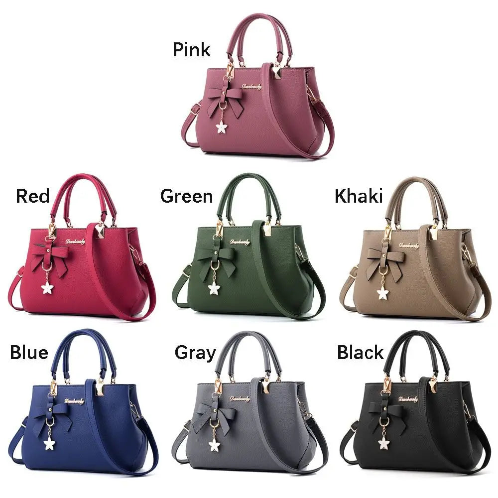 Vintage Soft Leather Shoulder Bag for Women