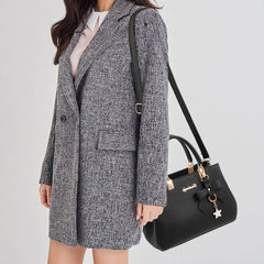 Vintage Soft Leather Shoulder Bag for Women