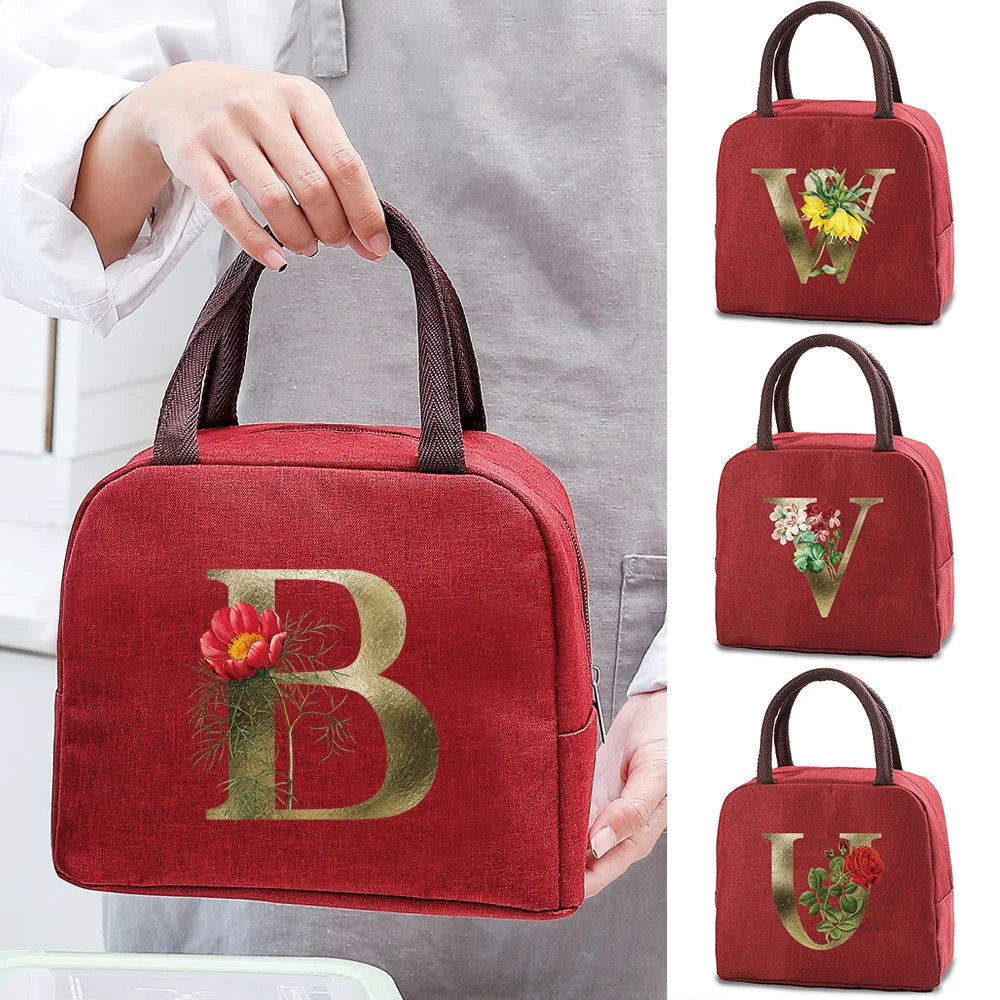 Insulated Lunch Bag Tote Thermal LunchBox Food Picnic Cooler Bags