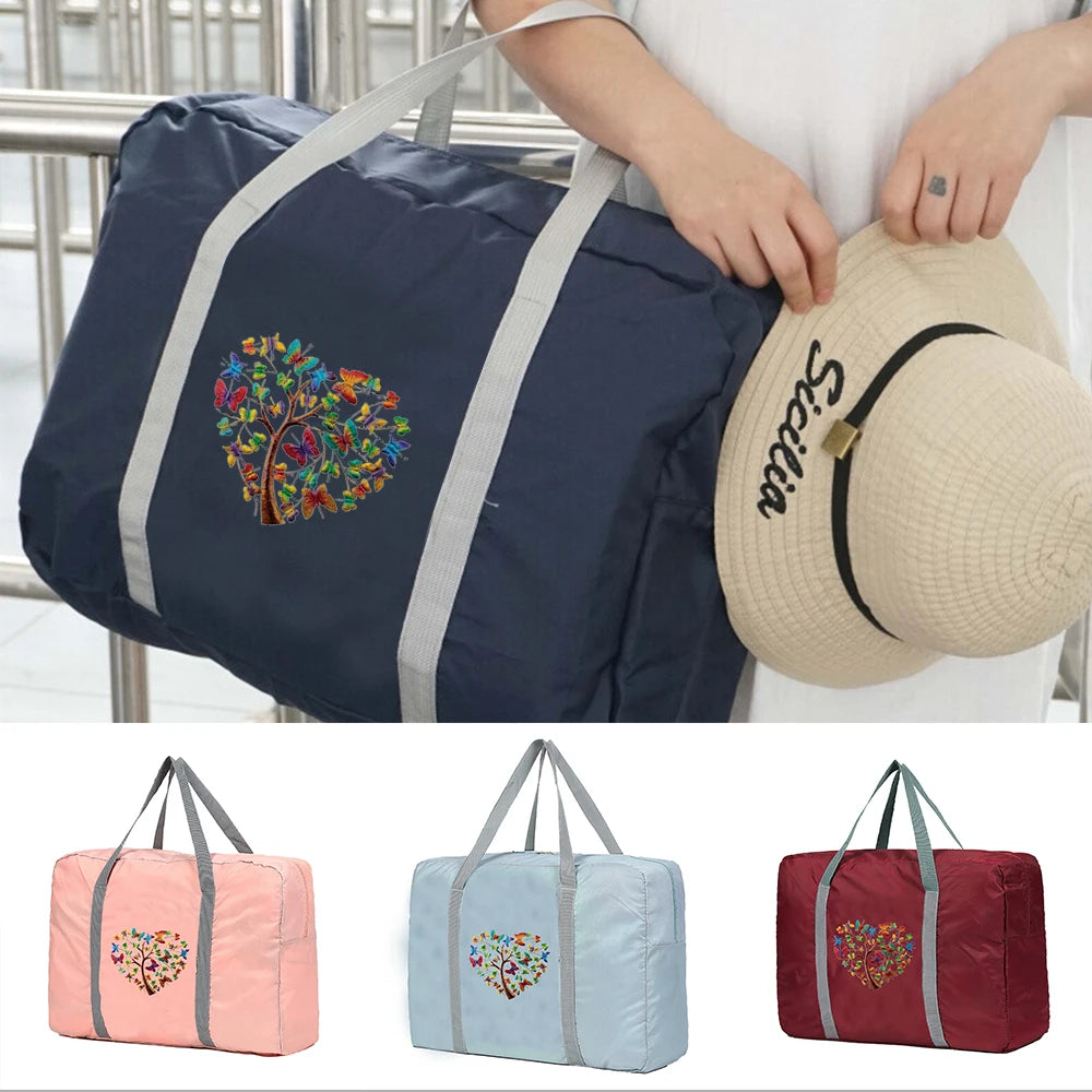 Large Travel Tote Bag for Women Men Carry-On Duffle Handbag