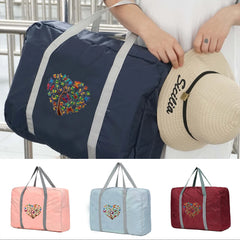Large Travel Tote Bag for Women Men Carry-On Duffle Handbag