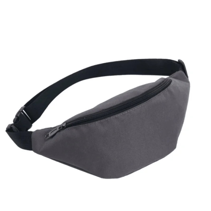 Men Women's Sports Fanny Pack Running Cycling Phone Pouch Casual Chest Bag