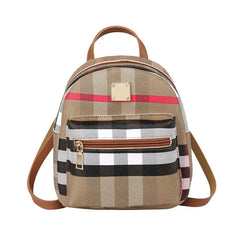 Mini Backpack Women Bag Pack Small Phone Pouch Soft PU Leather