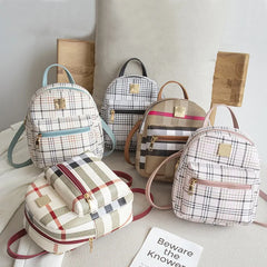Mini Backpack Women Bag Pack Small Phone Pouch Soft PU Leather