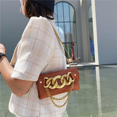 Mini Crossbody Bag Stone Pattern Belt Purse