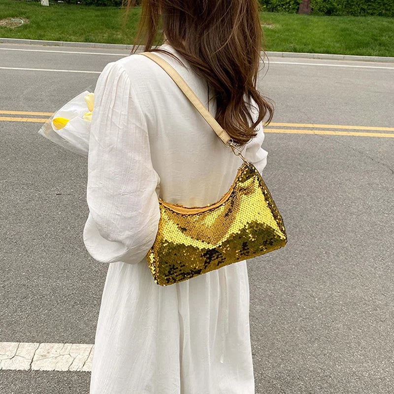 Sequins Shoulder Bags Famous Bags High Bags Underarm Handbags