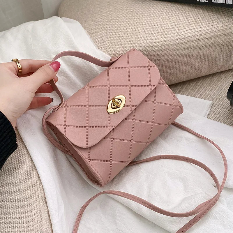 Women's Small Messenger Bag Crossbody Shoulder Handbag