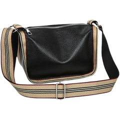 PU Leather Women Pillow Handbags Wide Strap Shoulder Bags
