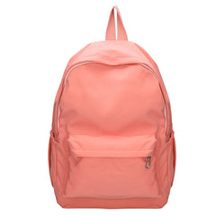 Women Nylon Backpack Preppy Style Solid Large Handbags School