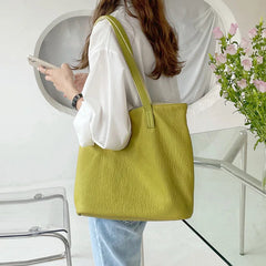 Women's Large Capacity One Shoulder Bag PU Leather Travel Style