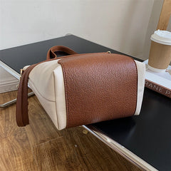 Fashionable PU Leather Women Shoulder Bags High Capacity