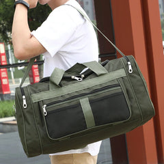 Army Green Travel Duffle Bag Waterproof Handbag Soft