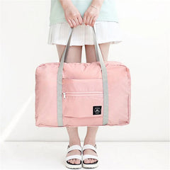 Nylon Foldable Travel Bags Unisex Large Capacity Handbags