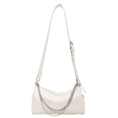 Fashionable Crossbody Shoulder Bag Party Shopping Chain PU Leather