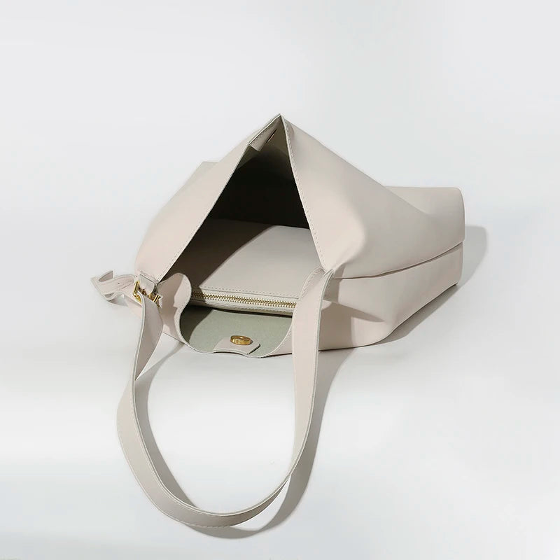 Fashionable Women Shoulder Bags PU Leather Daily Casual Multi-function Tote