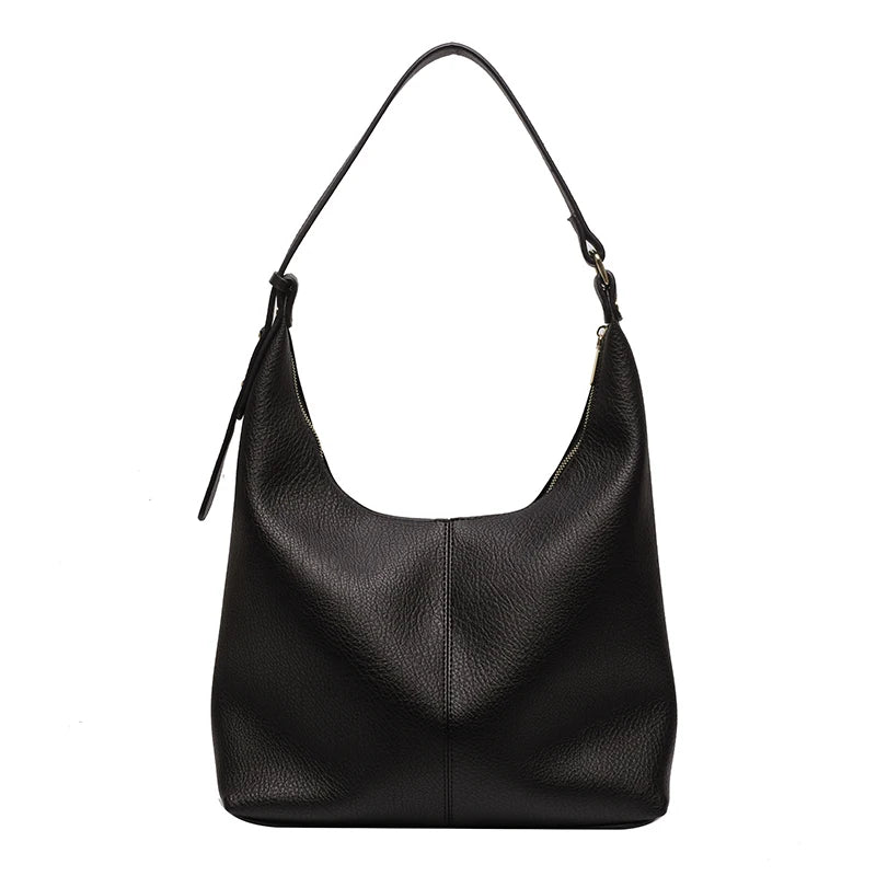 Stylish Zipper Women Shoulder Bags PU Leather For Work Daily