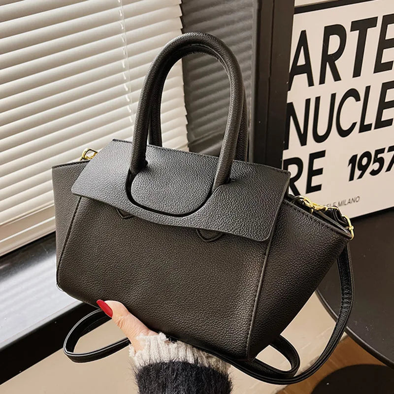 Women High Leather Bag Handbag Female Shoulder Bags Messenger Bag