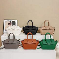 Women High Leather Bag Handbag Female Shoulder Bags Messenger Bag