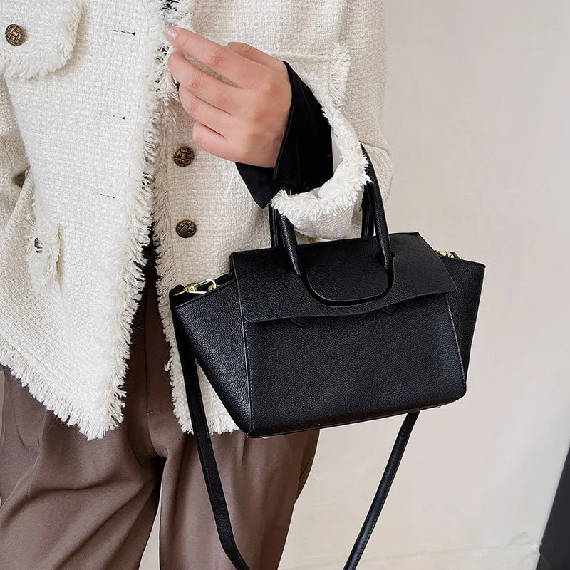 Women High Leather Bag Handbag Female Shoulder Bags Messenger Bag