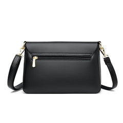 Genuine Leather Girls Crossbody Shoulder Bag Large Capacity Multifunction