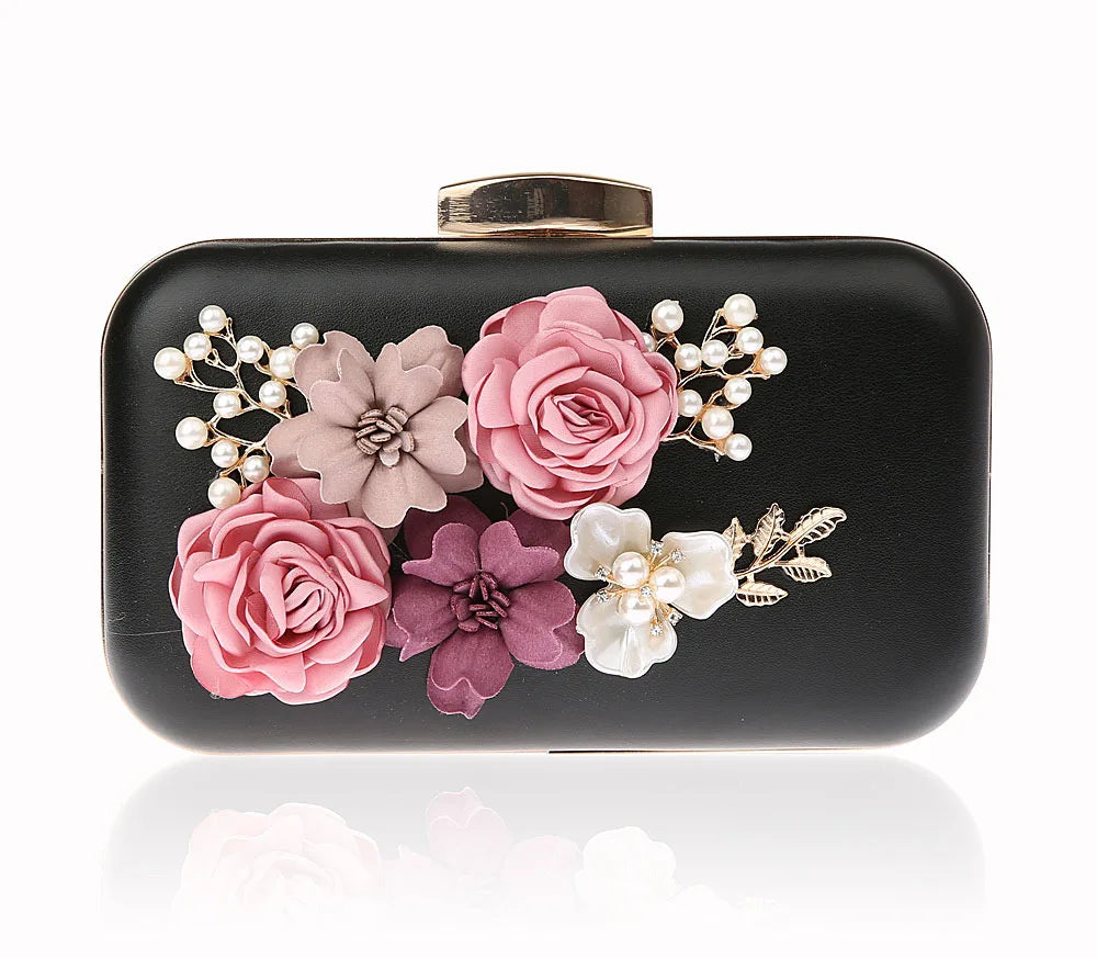 Pink Wedding Clutch Bag Royal Evening Purse WY148