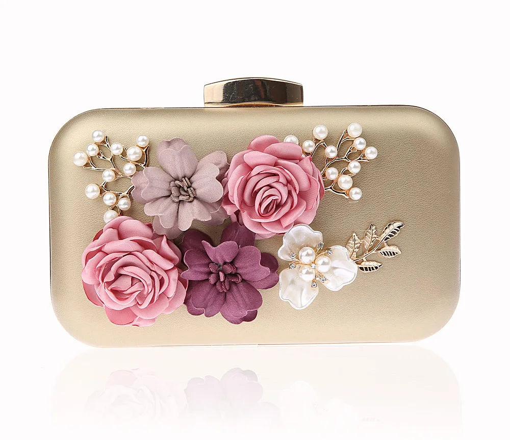 Pink Wedding Clutch Bag Royal Evening Purse WY148