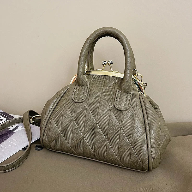 Vintage PU Leather Shoulder Crossbody Bag